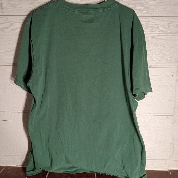 Vintage Guess Los Angeles Green Red T-shirt - Picture 3 of 4
